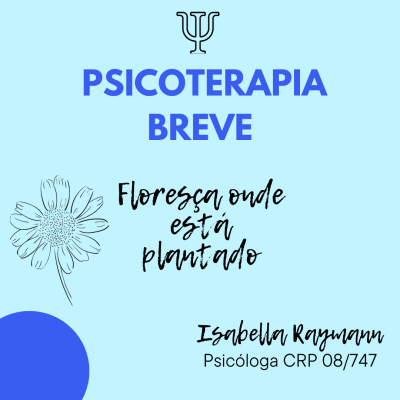 A psicoterapia breve é um tipo de serviço mais focal. Embora a técnica seja com base na psicanálise a duração das sessões são limitadas. 